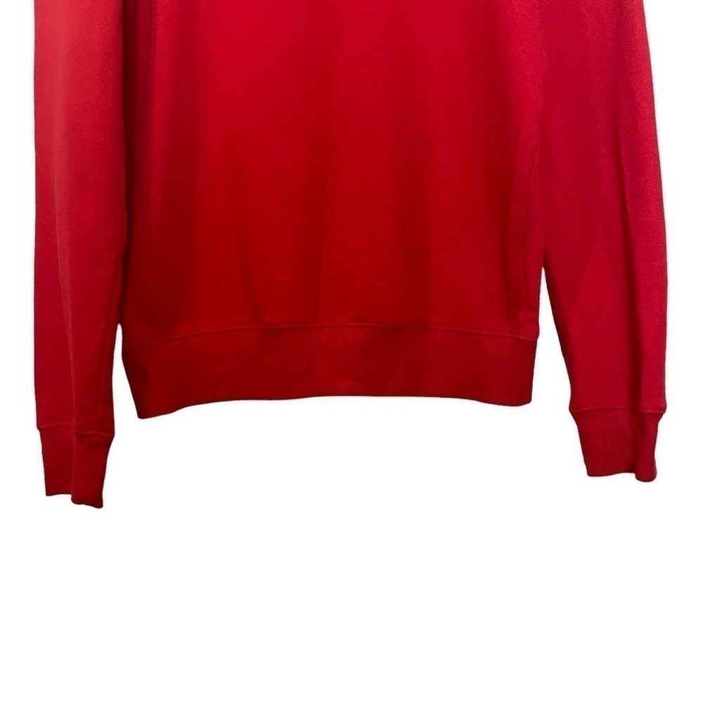 Fila Red Unisex Long Sleeve Hoodie with Kangaroo Pocket Sz. L - Picture 4 of 13